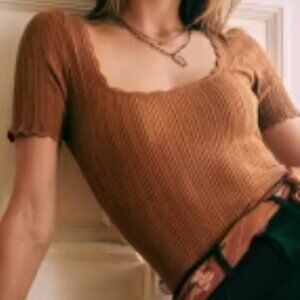 Sezane Anil Jumper Café - Size M